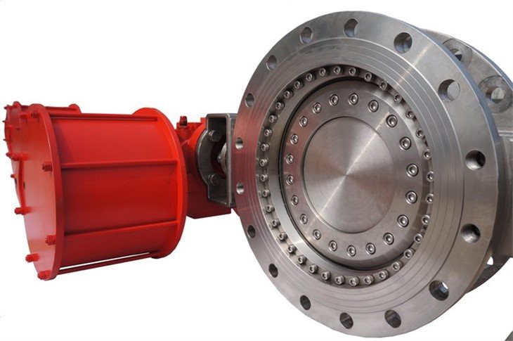 Nouvo Lotoke Triple Offset Papiyon Valv